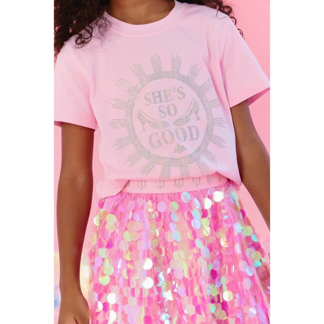 So Good, It’s Wicked Tee Pink - T-Shirts - 4