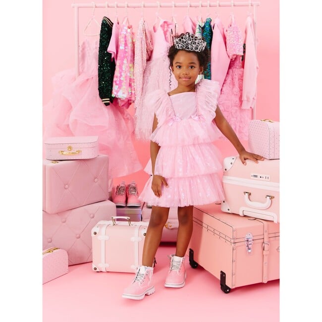 Gems Butterfly Shimmer Dress - Dresses - 4