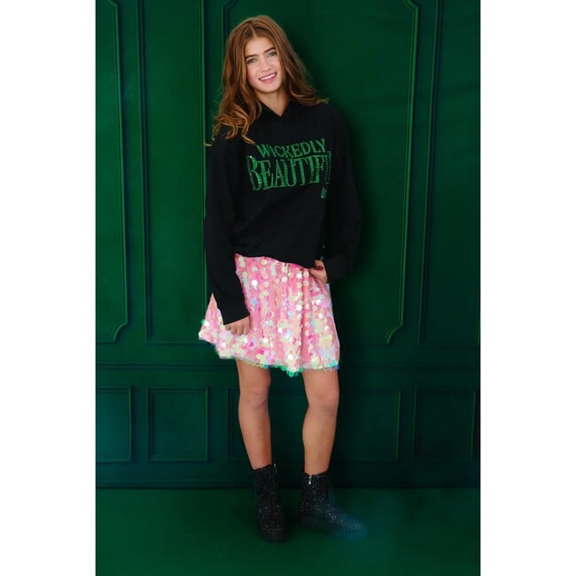 Women's Wickedly Beautiful Hoodie, Black - Sweatshirts - 3