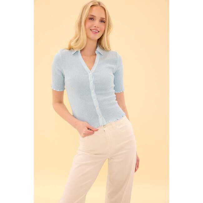Elysia Top in Light Blue
