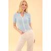 Elysia Top in Light Blue - Blouses - 2 - thumbnail