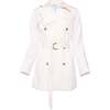 Linden Trench Coat in Blue Bouquet - Coats - 1 - thumbnail