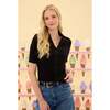 Elysia Top in Black - Blouses - 3 - thumbnail