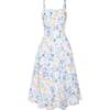Petal Dress in Blue Bouquet - Dresses - 1 - thumbnail