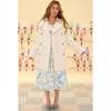 Linden Trench Coat in Blue Bouquet - Coats - 2 - thumbnail