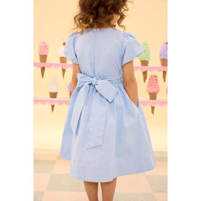 Mini Zella Dress in Sky Blue