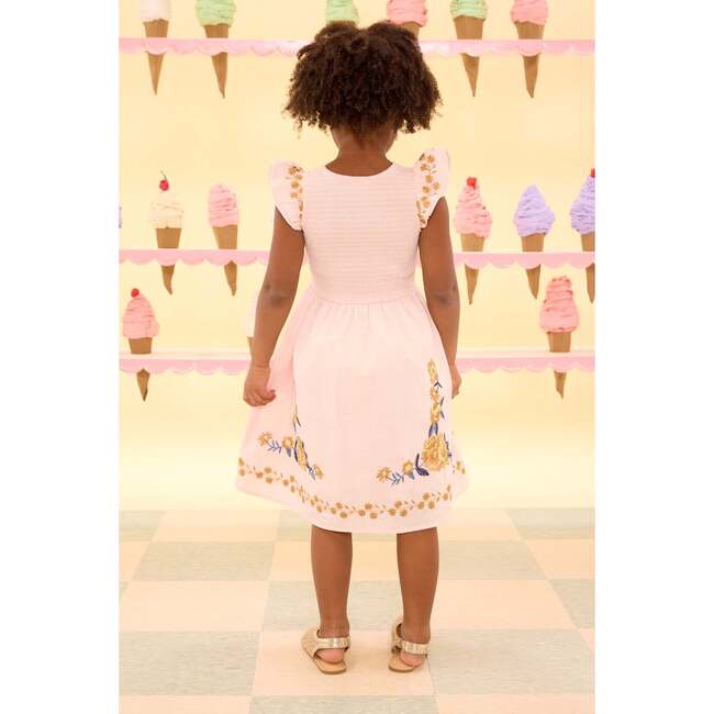 Mini Hattie Dress in Embroidered Spring Floral - Dresses - 4