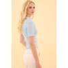 Elysia Top in Light Blue - Blouses - 5 - thumbnail