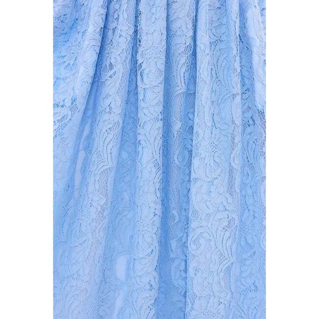 Hattie Dress in Cornflower Blue Lace - Dresses - 3