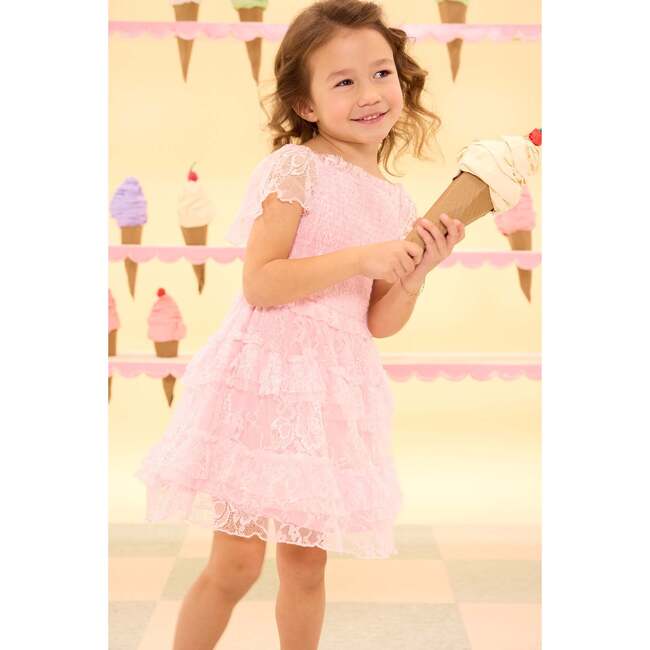 Mini Addy Dress in Light Pink