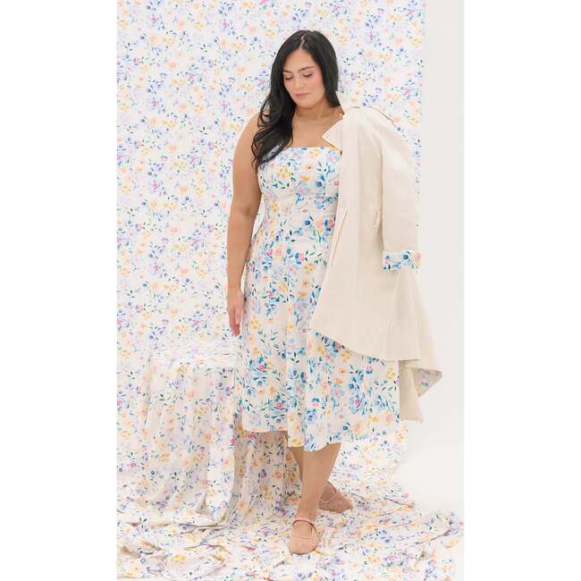 Petal Dress in Blue Bouquet - Dresses - 6