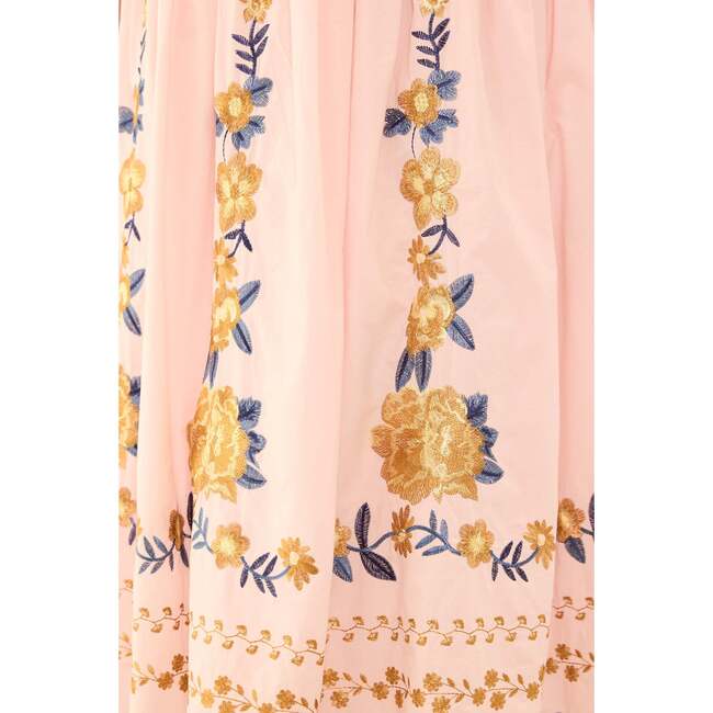 Hattie Dress in Embroidered Spring Floral - Dresses - 5
