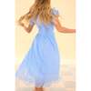 Hattie Dress in Cornflower Blue Lace - Dresses - 6