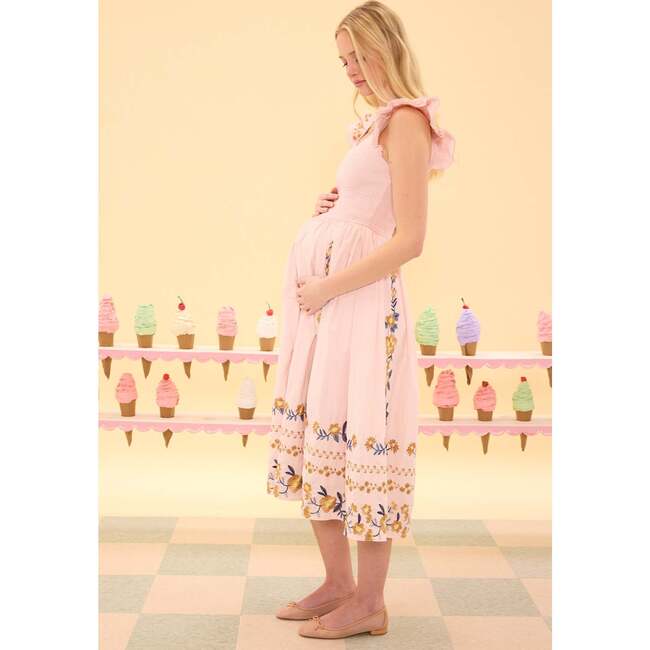 Hattie Dress in Embroidered Spring Floral - Dresses - 7