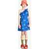 Umbrella Weasel Dress, Deep Blue - Dresses - 3