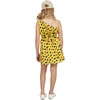 Weasel Cheetah Patterned Dress, Yellow - Dresses - 4