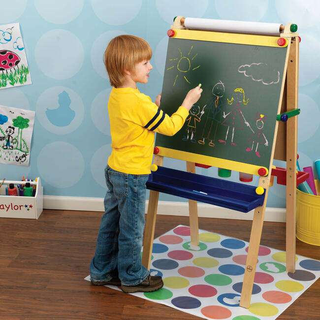 Artist Easel with Paper Roll, Primary - Painting - 2