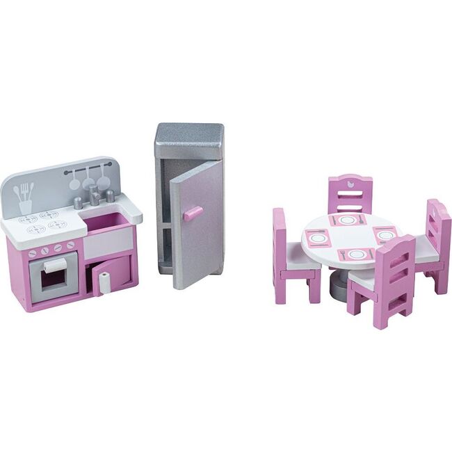 Doll Furniture Set, Kitchen - Dollhouses - 1