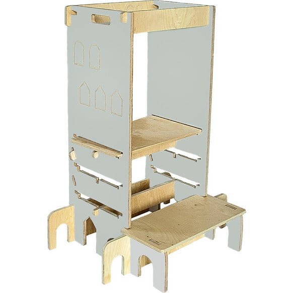 My Mini Kitchen Step Stool, Grey