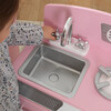 Retro Kitchen & Refrigerator, Pink - Play Kitchens - 4