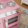Retro Kitchen & Refrigerator, Pink - Play Kitchens - 5