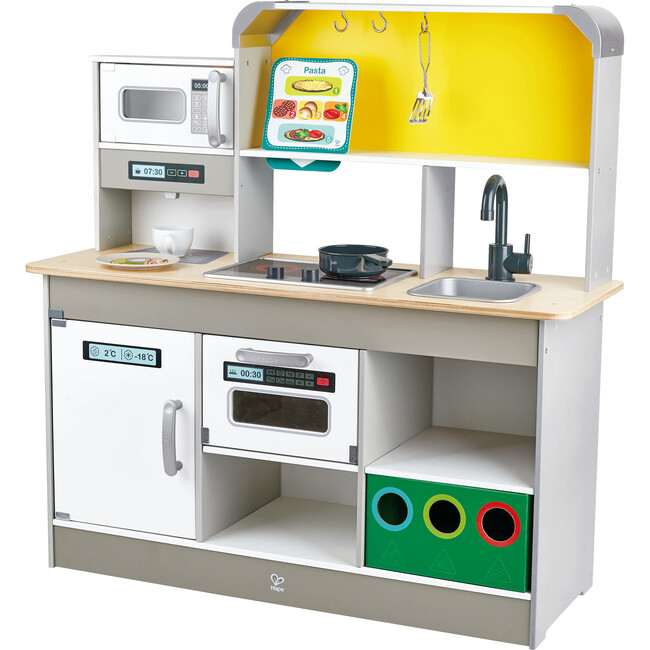 Deluxe Kitchen Playset with Fan Fryer - Play Kitchens - 1