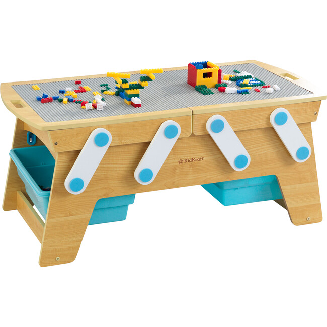 Building Bricks Play N Store Table - Play Tables - 1
