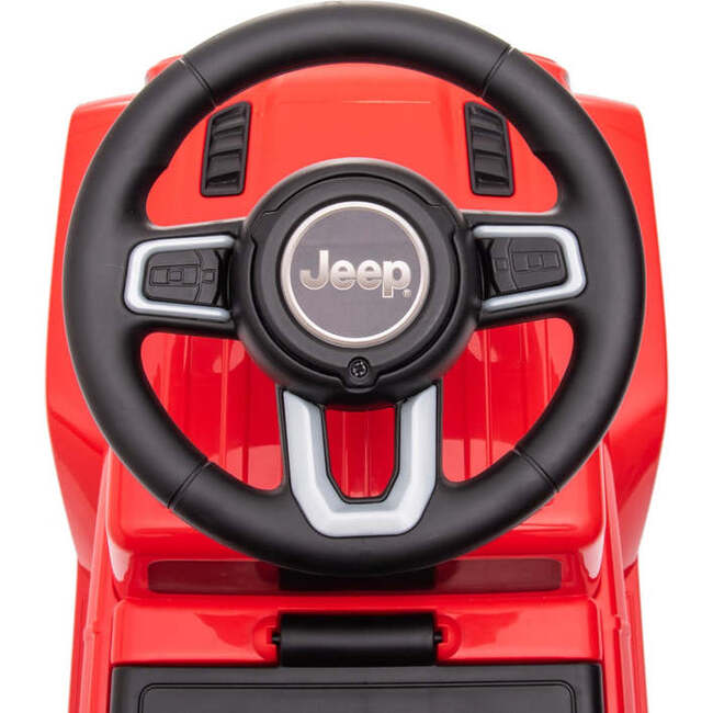 Jeep Rubicon Foot to Floor Ride-On for Toddlers (Red) - Ride-Ons - 5