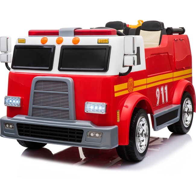 24V Freddo Fire Truck 2-Seater Ride on