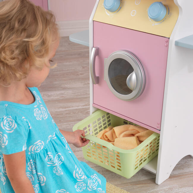 Laundry Playset, Pastel - Woodens - 7