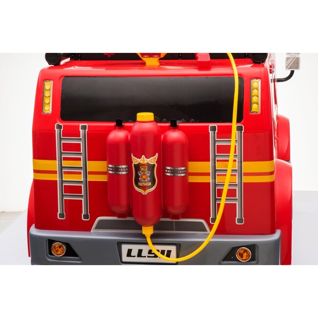 24V Freddo Fire Truck 2-Seater Ride on - Ride-Ons - 3