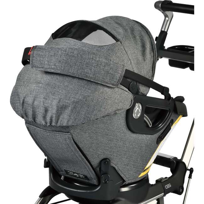 G5+ Infant Car Seat, Melange Grey - Car Seats - 4
