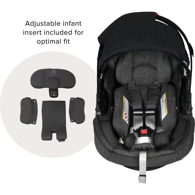 G5+ Infant Car Seat, Merino Wool - Car Seats - 3