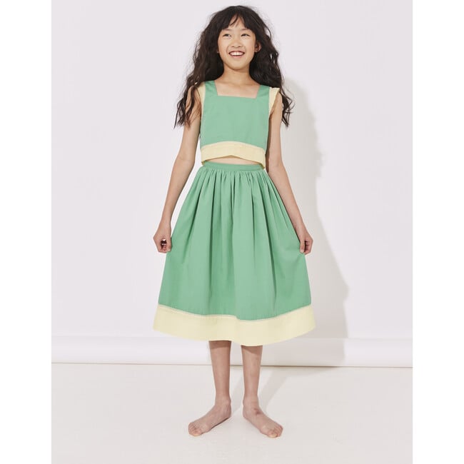 In A Roundabout Way Skirt, Blue Sprig - Skirts - 2