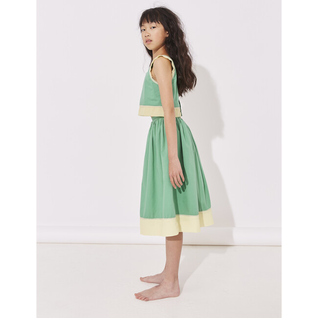 In A Roundabout Way Skirt, Blue Sprig - Skirts - 3