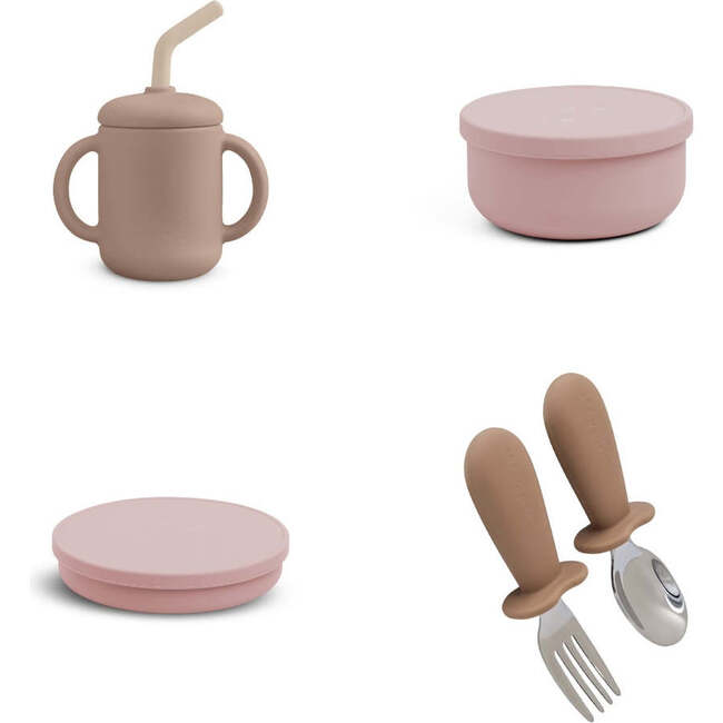 Teddy Set, Latte Rose