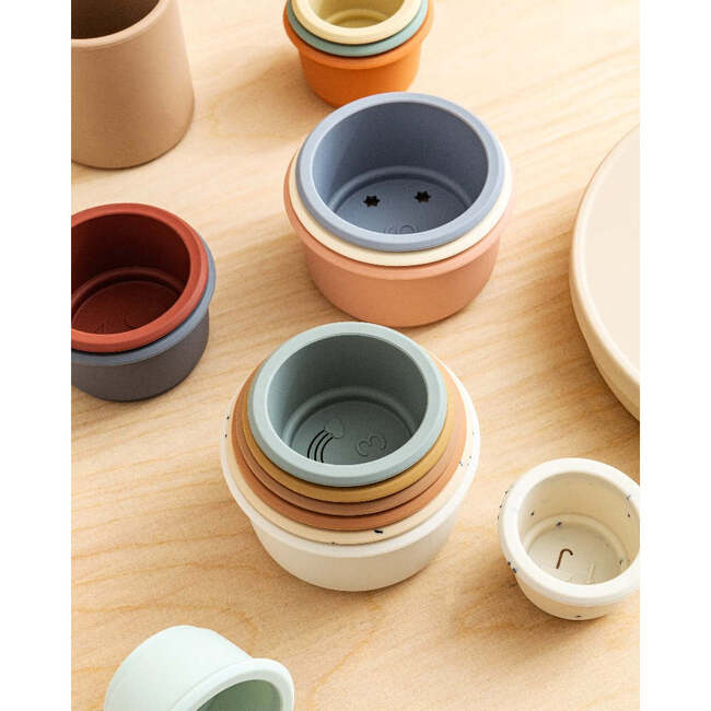 Stacking Cups, Confetti - Stackers - 5