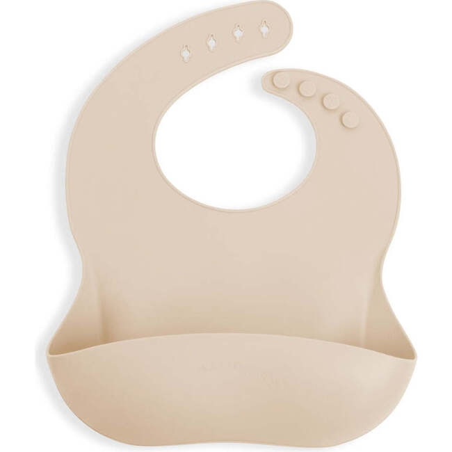Charlie Bib, Oat - Bibs - 1
