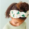Shamrock Pearl St. Patrick's Day Gemstone Headband, Mint Green - Headbands - 3