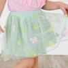 Sweet Shamrock Sequin St. Patrick's Day Tutu, Mint Green - Tutus - 3