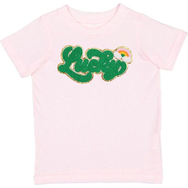Lucky Rainbow Patch St. Patrick's Day Short Sleeve T-Shirt, Ballet
