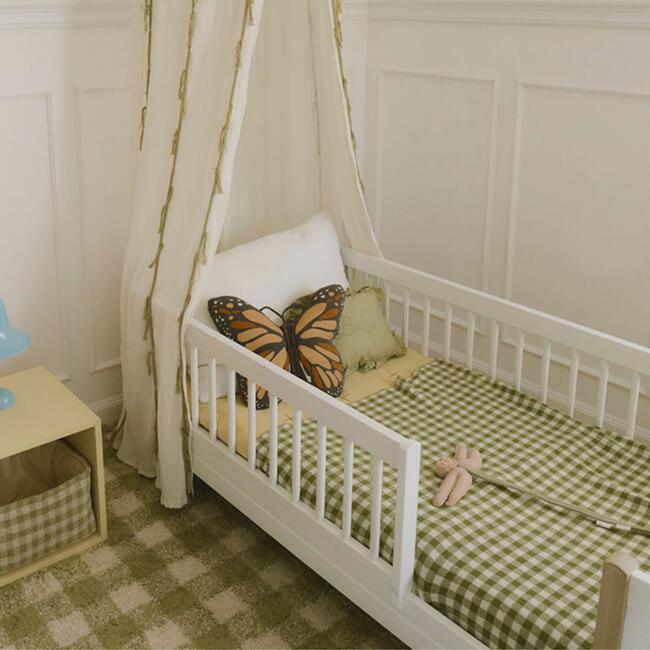 Knitted Blanket Vichy Matcha