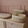 Quilted Basket Rose - Storage Baskets - 2