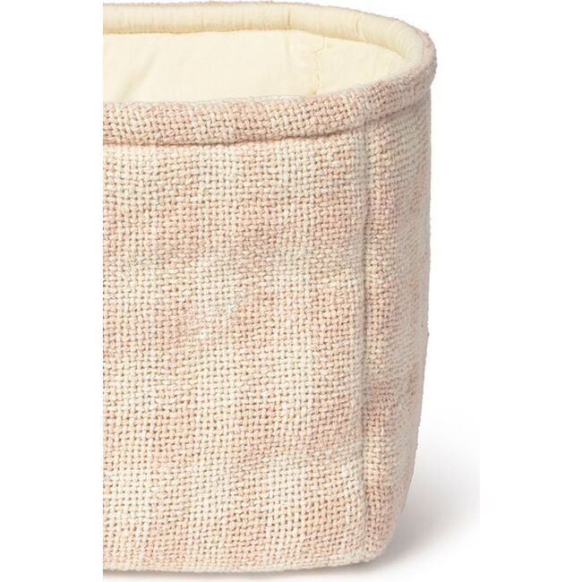Quilted Basket Rose - Storage Baskets - 4