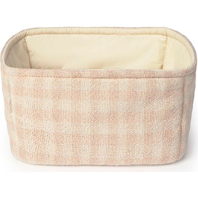 Quilted Basket Rose - Storage Baskets - 5