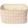 Quilted Basket Rose - Storage Baskets - 5