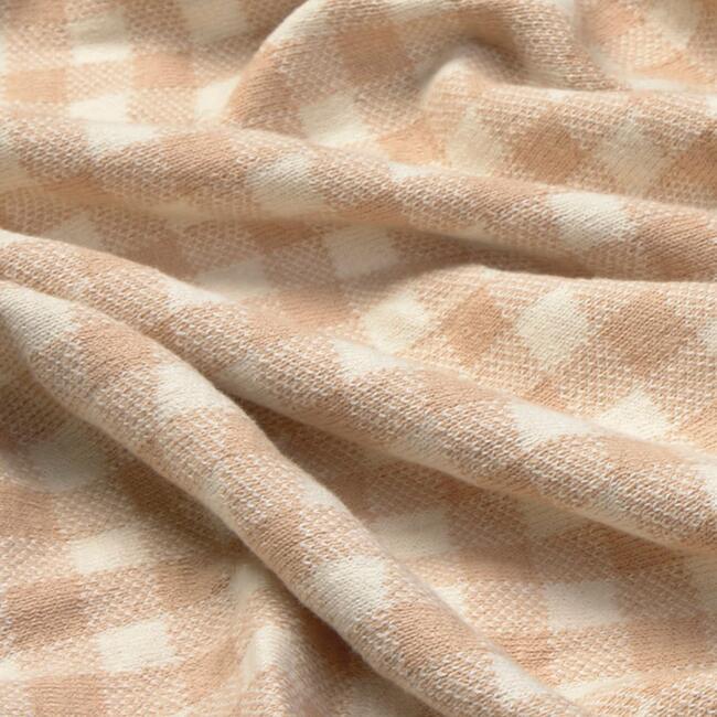 Knitted Blanket Vichy Rose - Throws - 4
