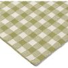Knitted Blanket Vichy Matcha - Throws - 6