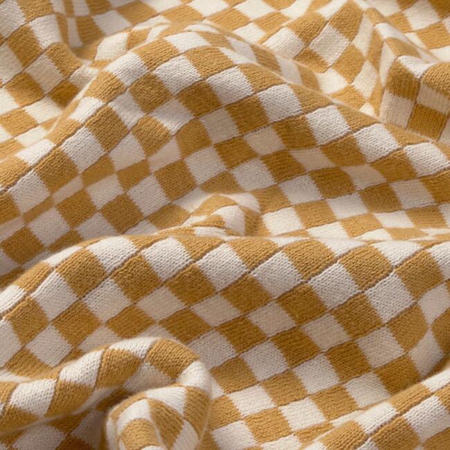 Knitted Blanket Tiles Honey - Throws - 3