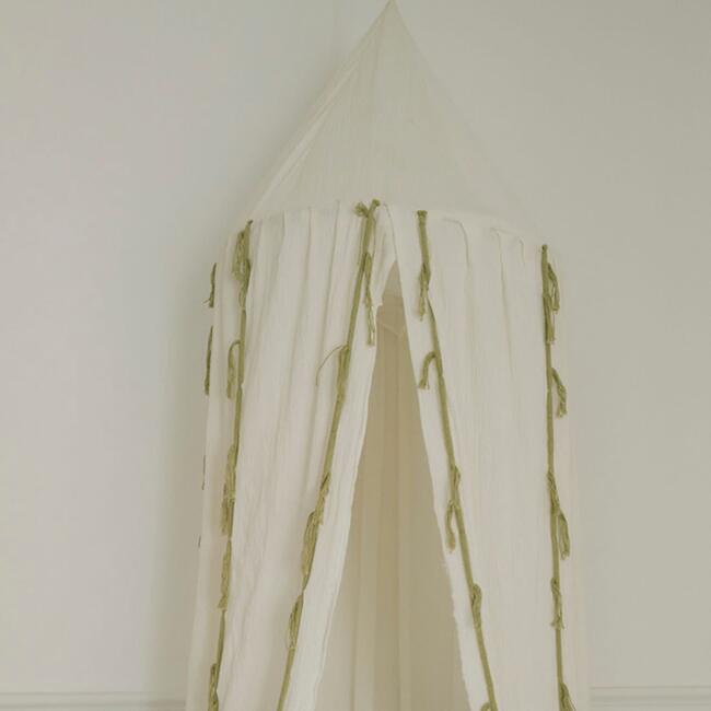 Canopy Crepe Swan Ivory - Play Tents - 5